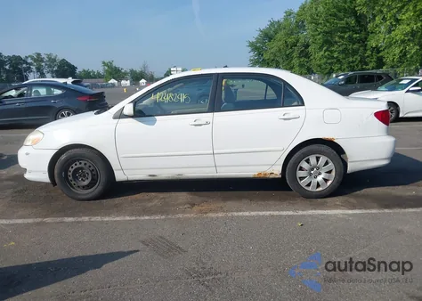 2003 Toyota Corolla Le from USA, damaged, VIN 1NXBR38E73Z165469